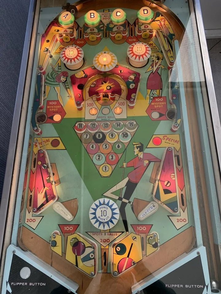 Miss-O / Cue-T playfield