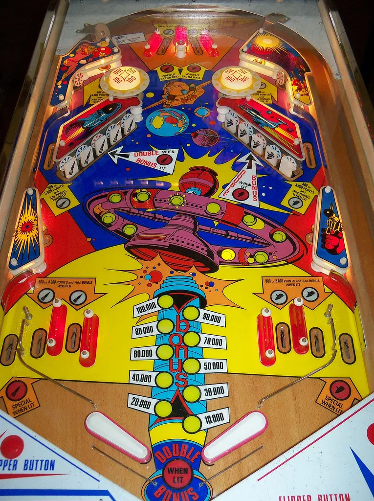 Space Race playfield