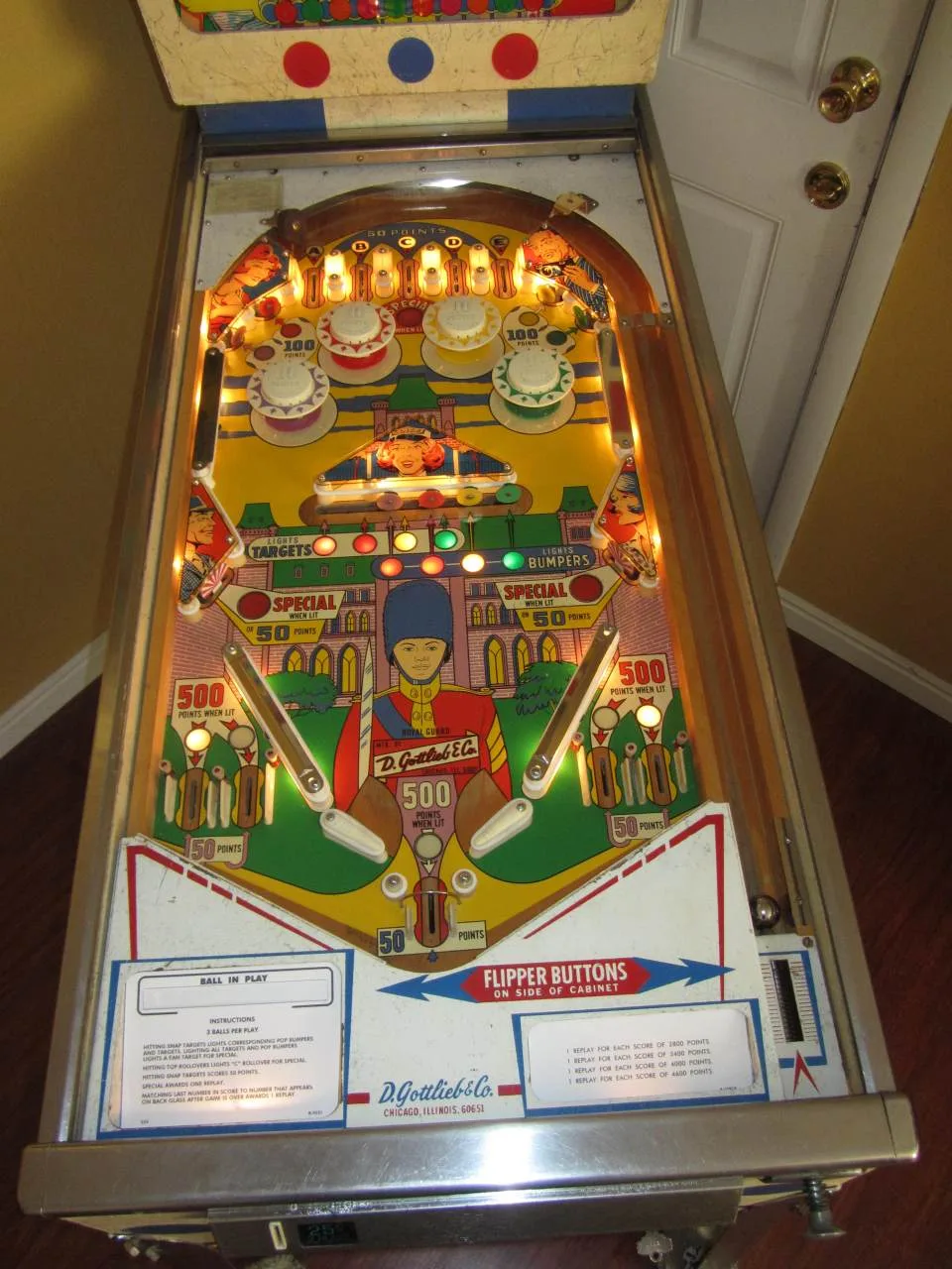 Royal Guard / Palace Guard playfield
