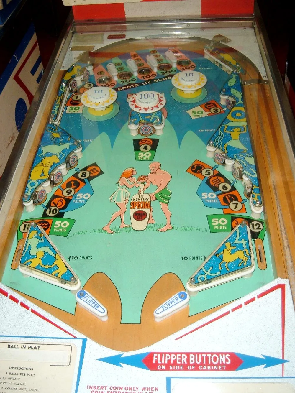 Aquarius playfield