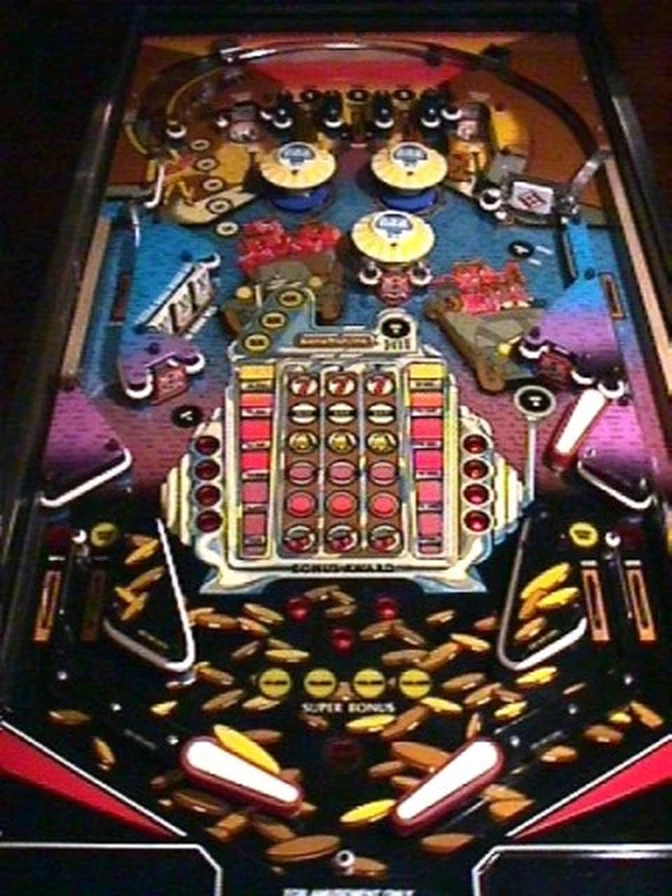 Agents 777 playfield