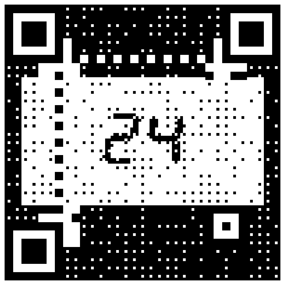 24 clock logo QR code for the 24 ruleset