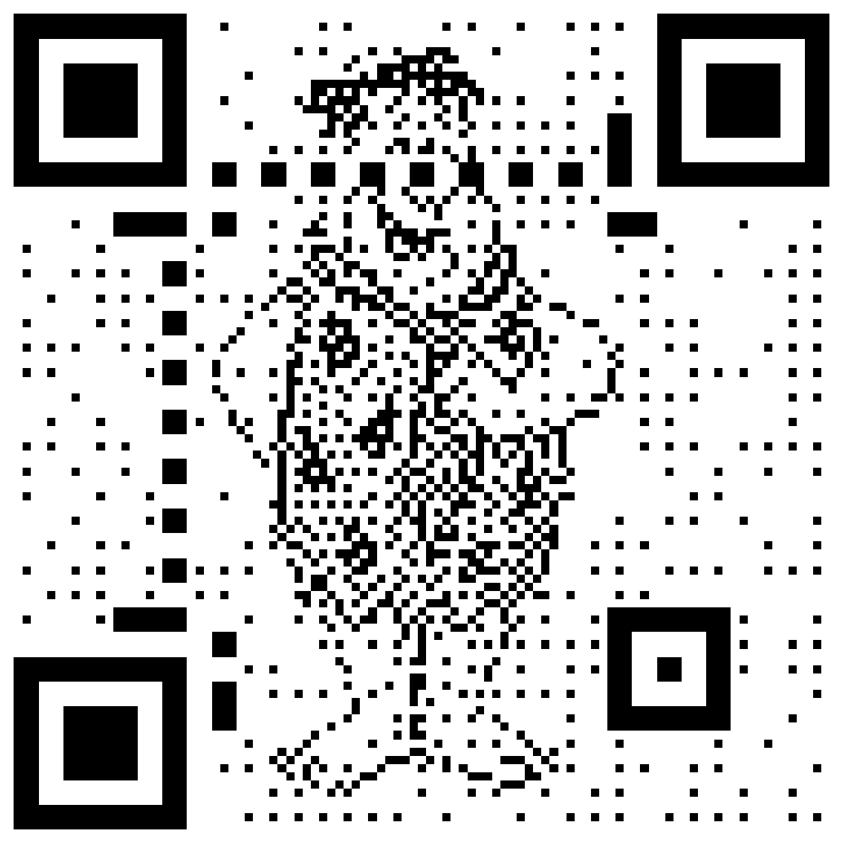Fred Flintstone QR code for the The Flintstones ruleset