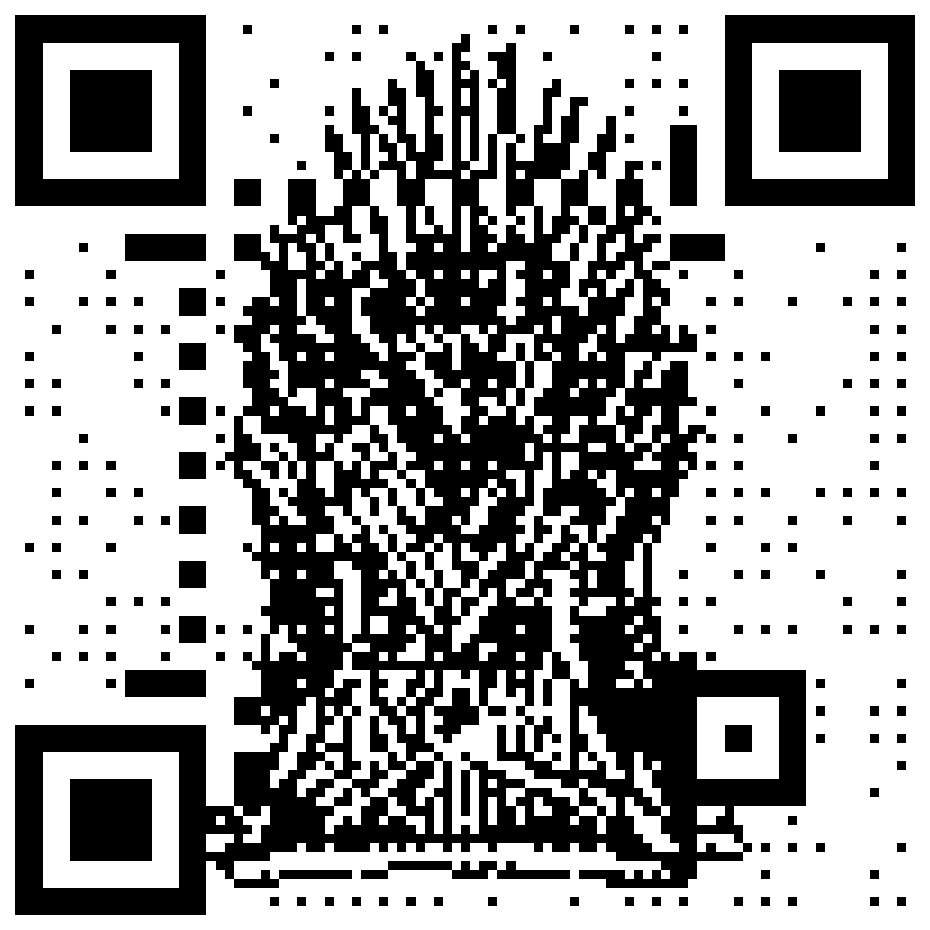 The Iron Throne (HBO series) QR code for the Game of Thrones ruleset