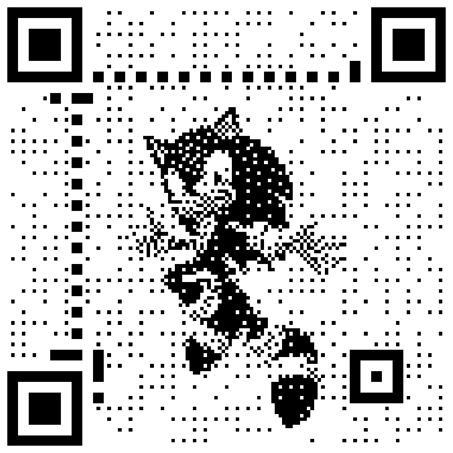 Sonic QR code for the Sonic the Hedgehog ruleset