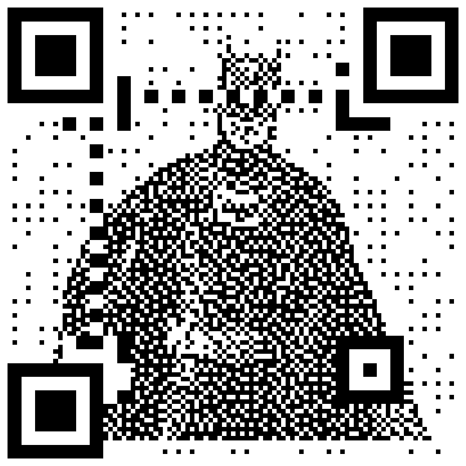 Michael Keaton Batman QR code for the Batman ruleset