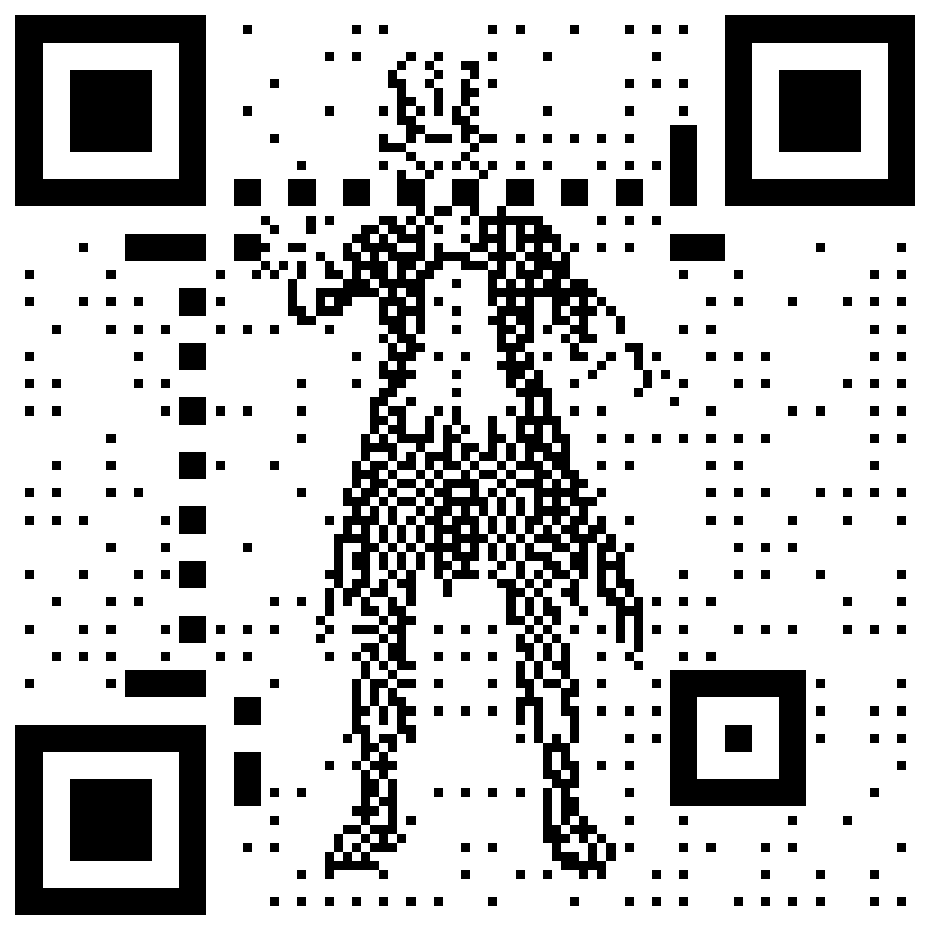 Undead Uncle Sam QR code for the Class of 1812 ruleset