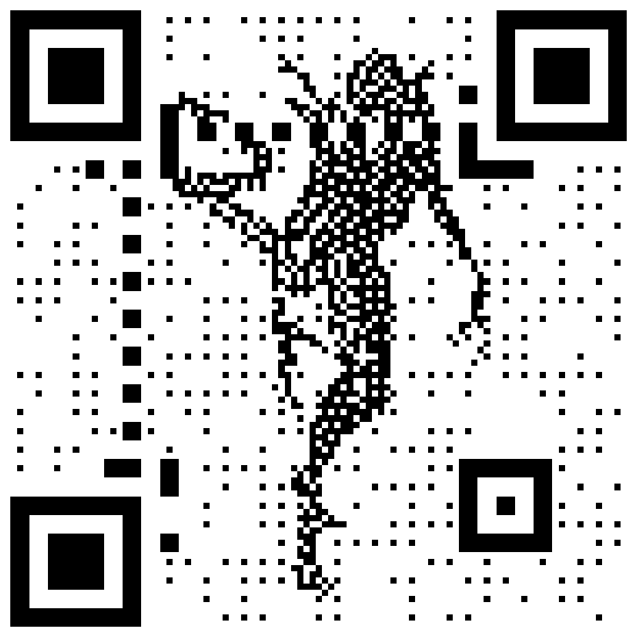 Xenomorph (Alien and Aliens) QR code for the Alien ruleset