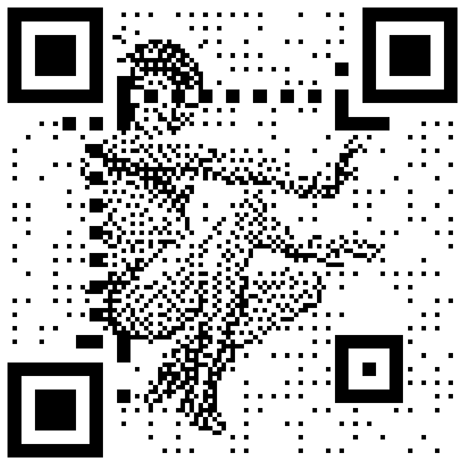 Alien bar patron QR code for the Big Bang Bar ruleset