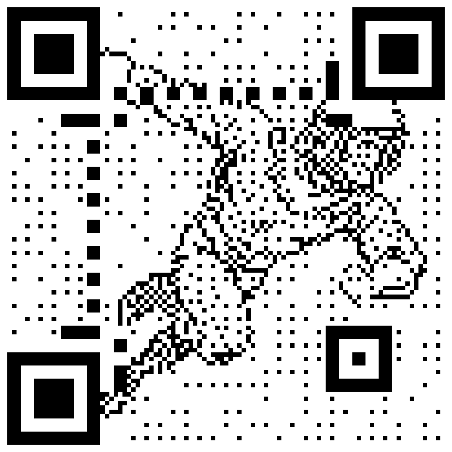 Red-helmeted alien explorer QR code for the Strange World ruleset