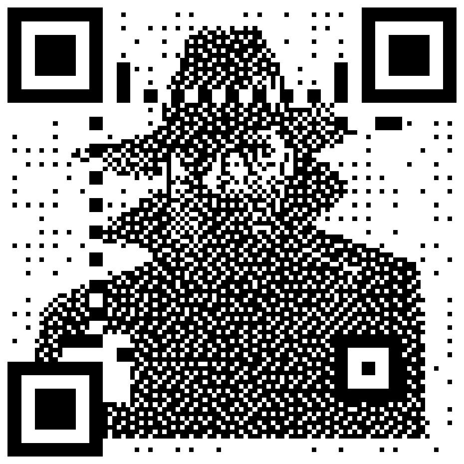 The Shadow QR code for the The Shadow ruleset