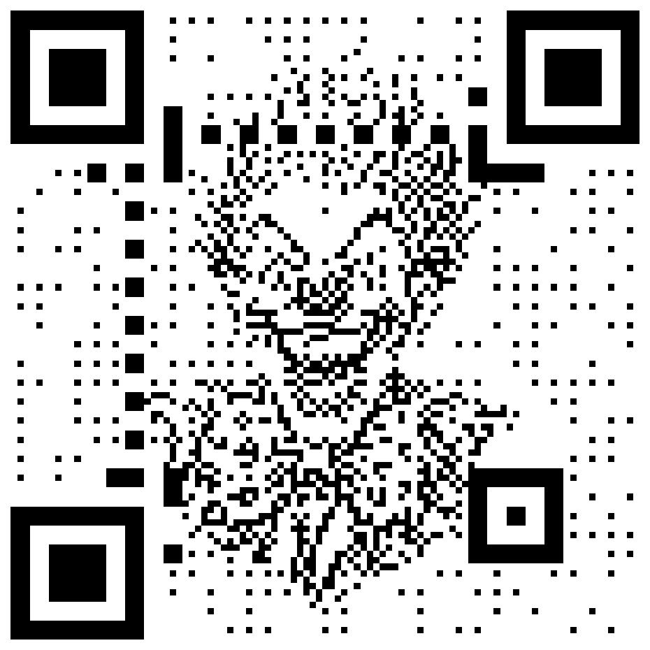 Cyclone clown QR code for the Cyclone ruleset