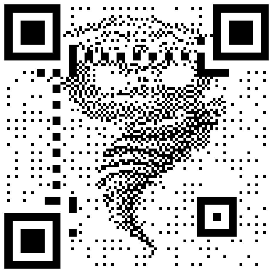 Tornado face QR code for the Whirlwind ruleset