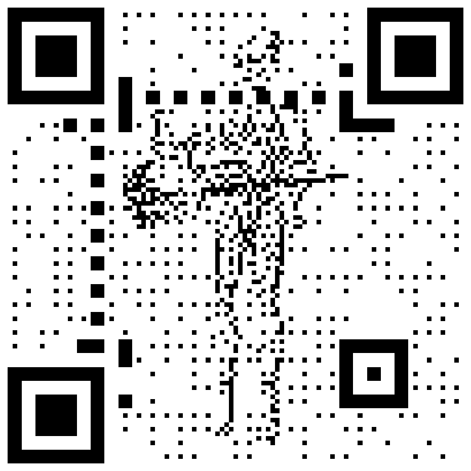 Space explorer QR code for the Contact ruleset