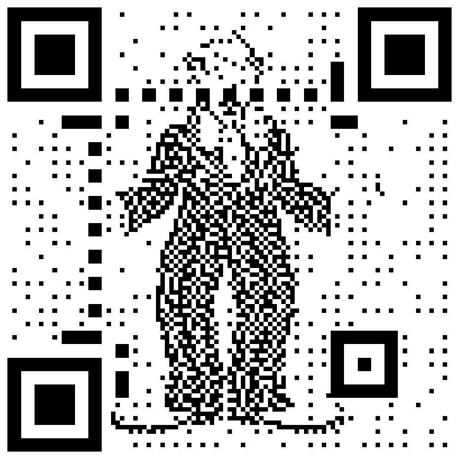 Flipper Fair clown QR code for the Flipper Fair ruleset