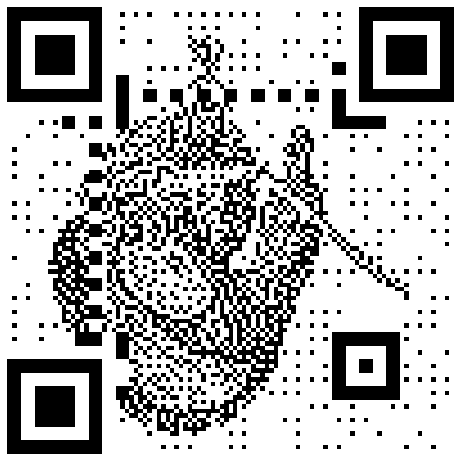 Mounted jousting knight QR code for the Joust ruleset