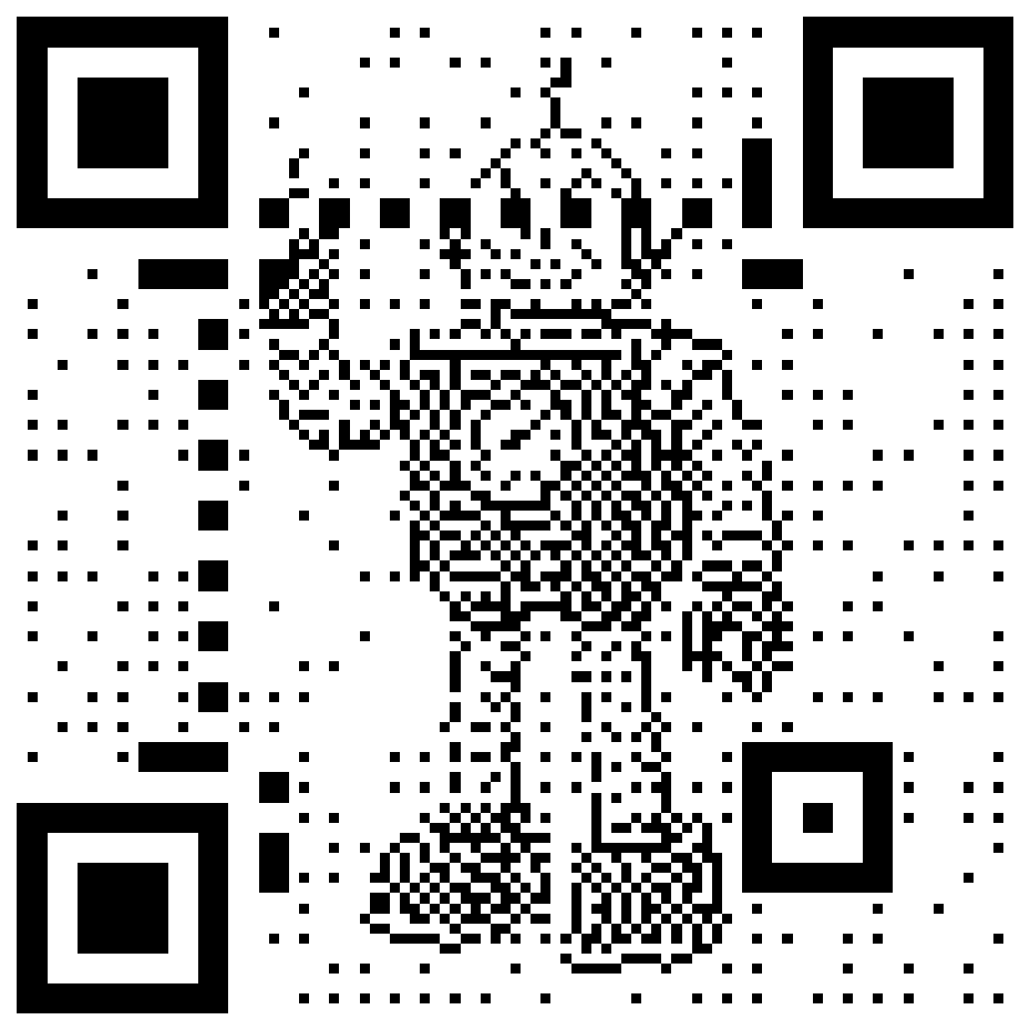 Pinball robot QR code for the Pinball ruleset