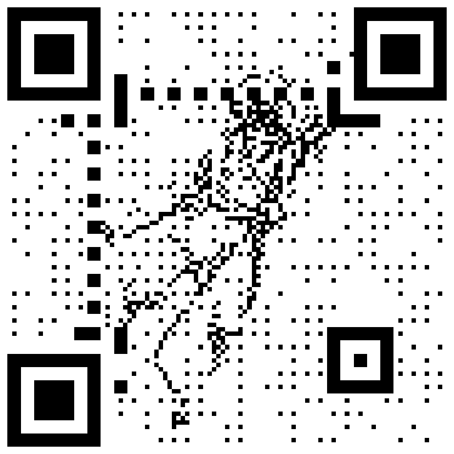Black Hole astronaut QR code for the Black Hole ruleset